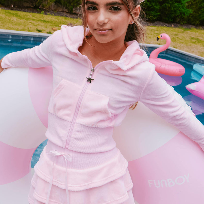 Velour Margot Bow Set