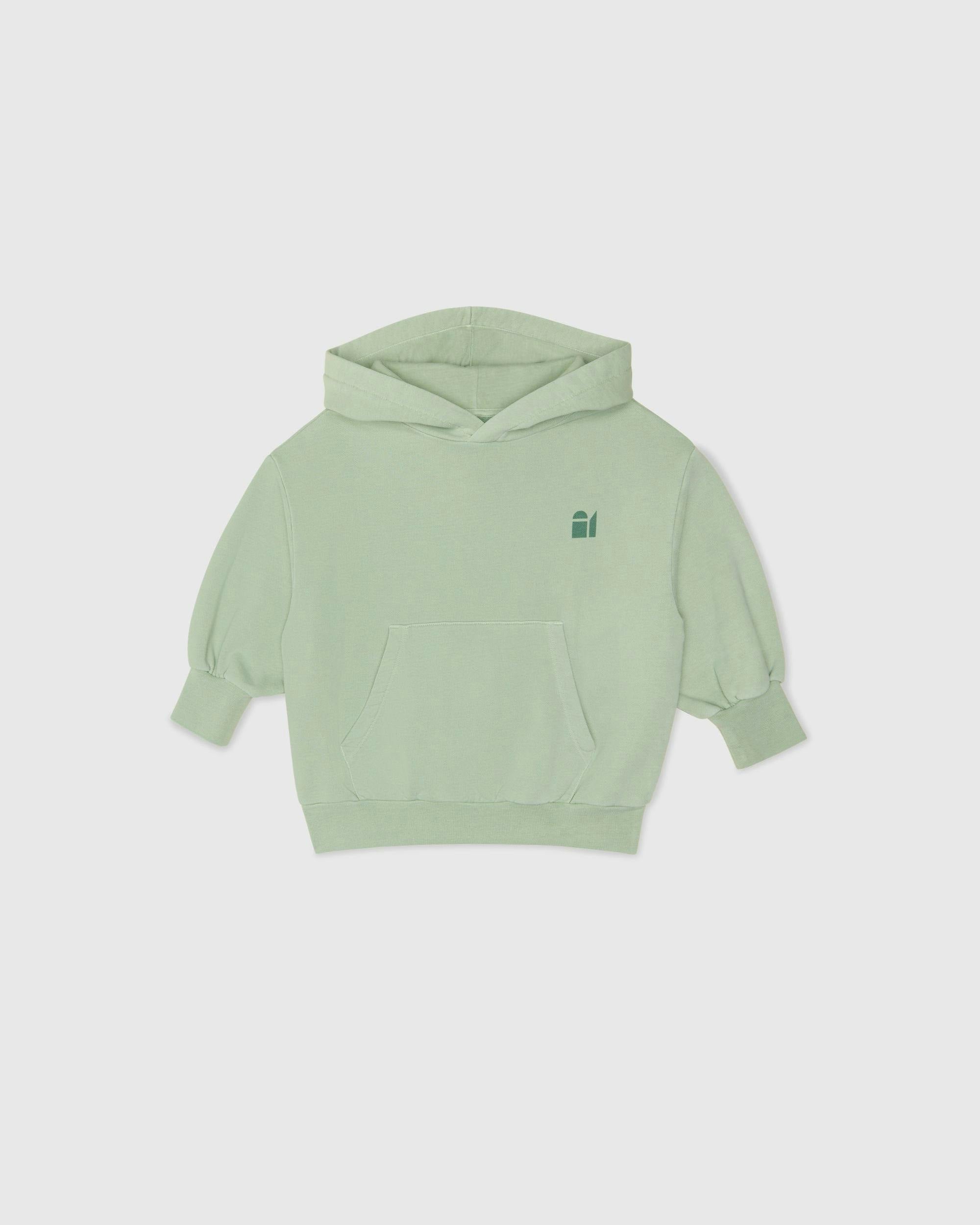 Earth Day Natural Dye Pullover in Honeydew