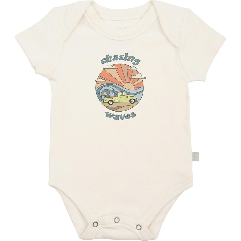 graphic bodysuit | chasing waves