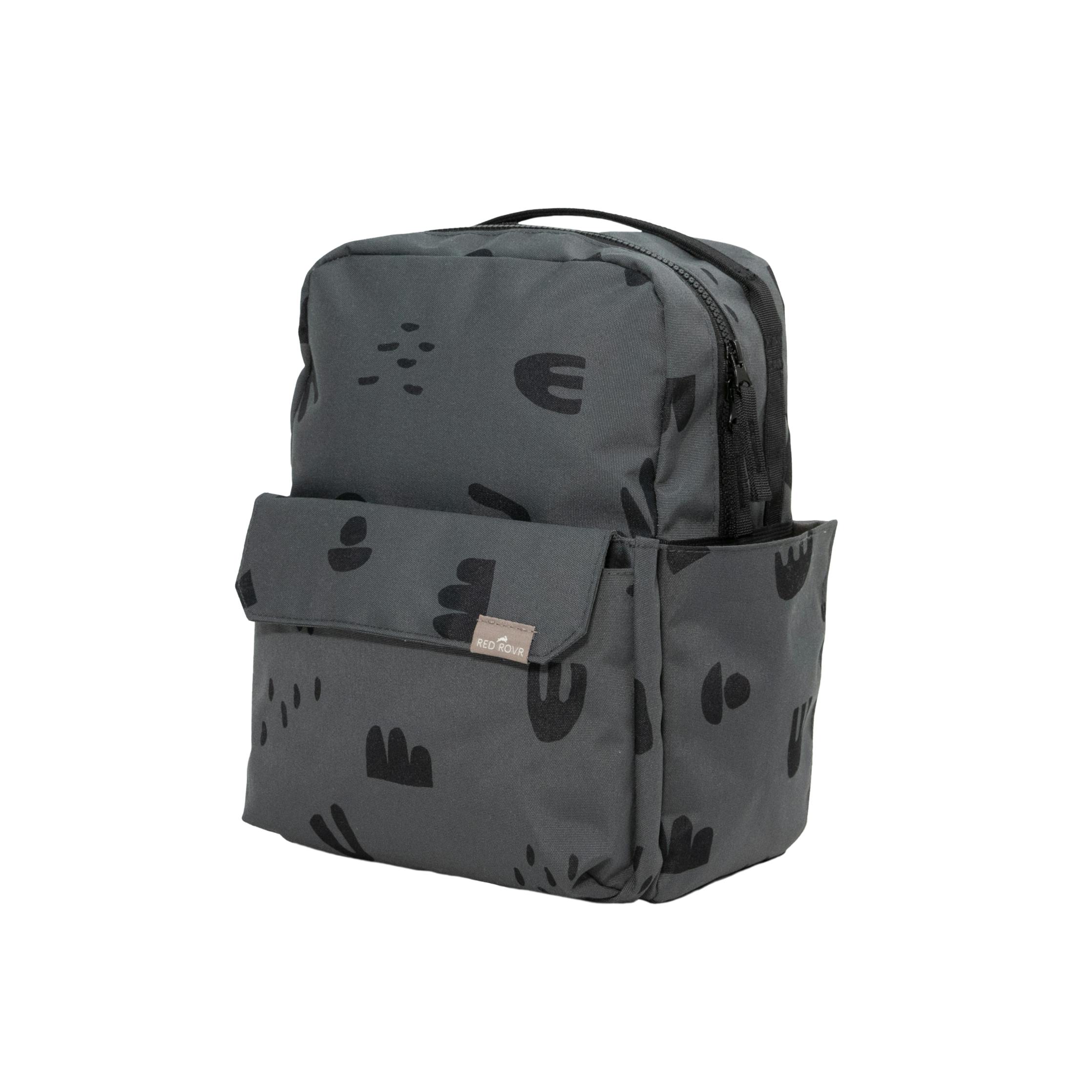 Red Rovr Mini Roo Backpack - Charcoal Doodle