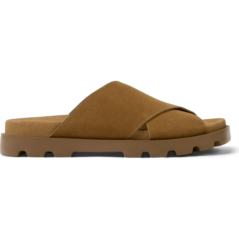 Women's Brutus Sandals Nubuck, Medium Brown