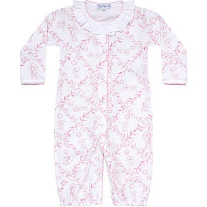 Pink Bears Trellace Baby Converter Gown