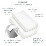 CHANNING 2-Pack Changing Pad Cover