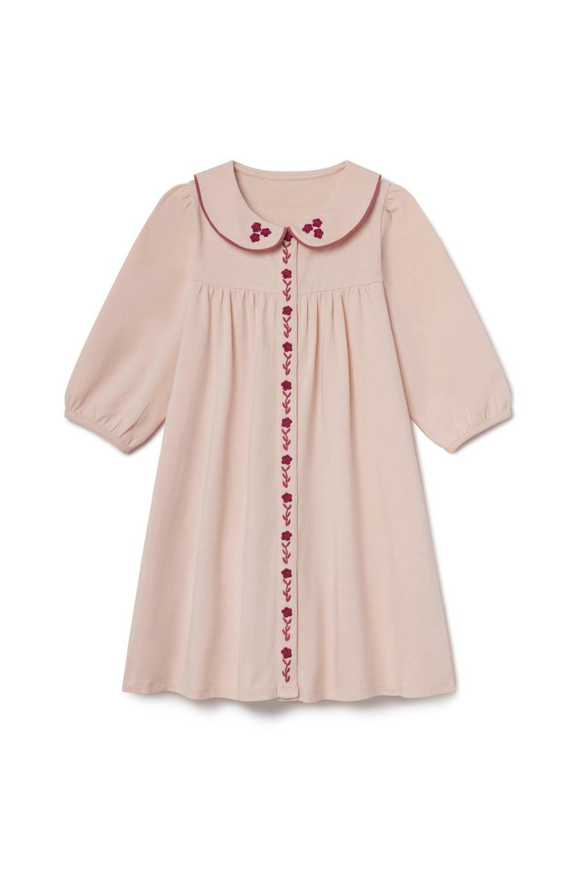 Collier Dress in Blushing Pink