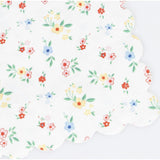 Ditsy Posy Scalloped Large Napkins