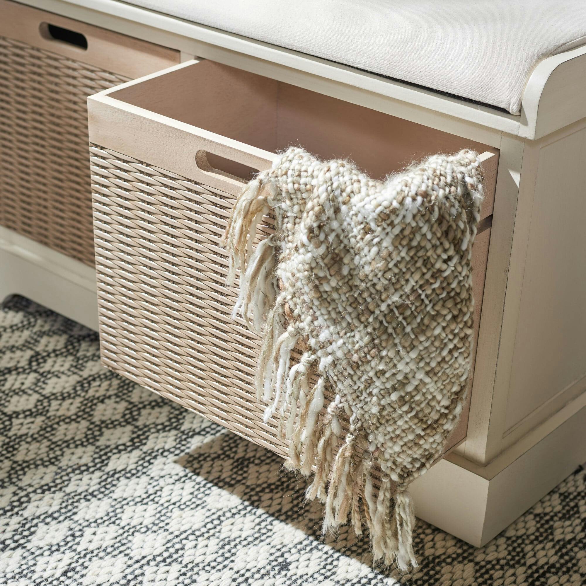 Landers 2-Drawer/Cushion Storage Bench