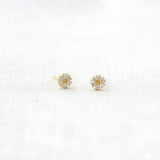 Daisy Crystal Stud Earrings