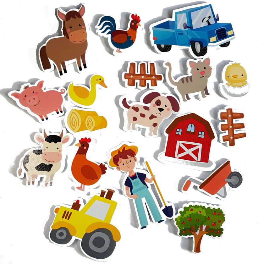 Buddy & Barney: Farm Bath Time Stickers