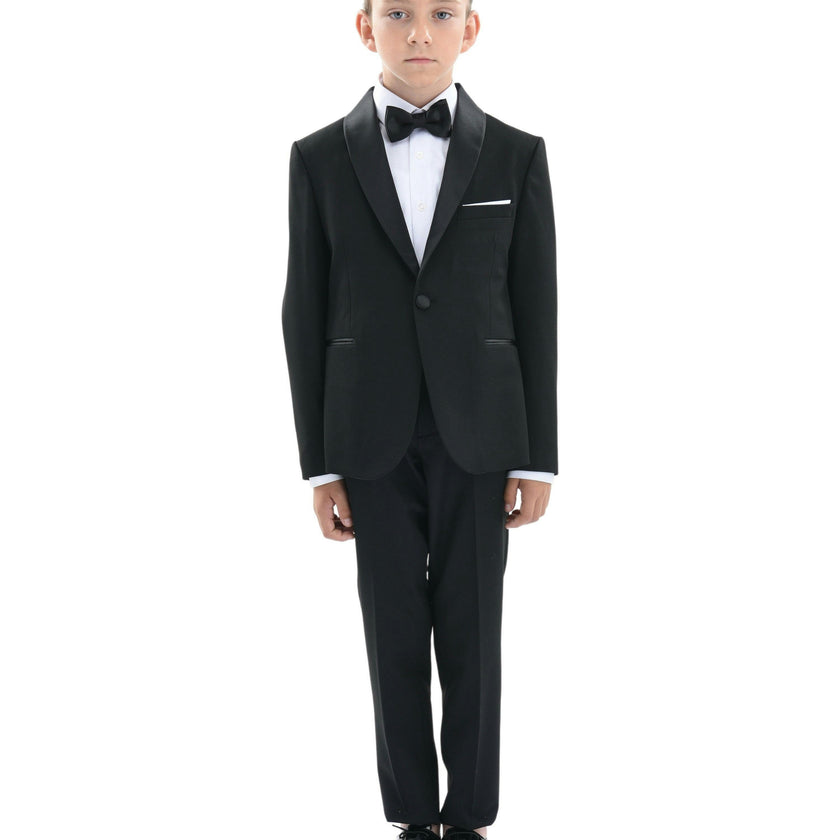 Black Shawl Lapel Suit