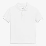 Kids short sleeve pique polo