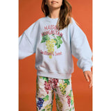 UVAS SWEATSHIRT LIGHT BLUE