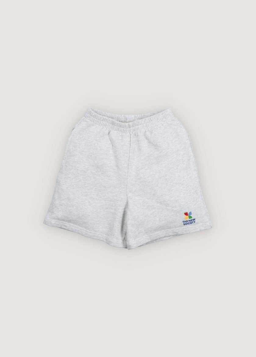 TNS Logo Short Light Grey Melange