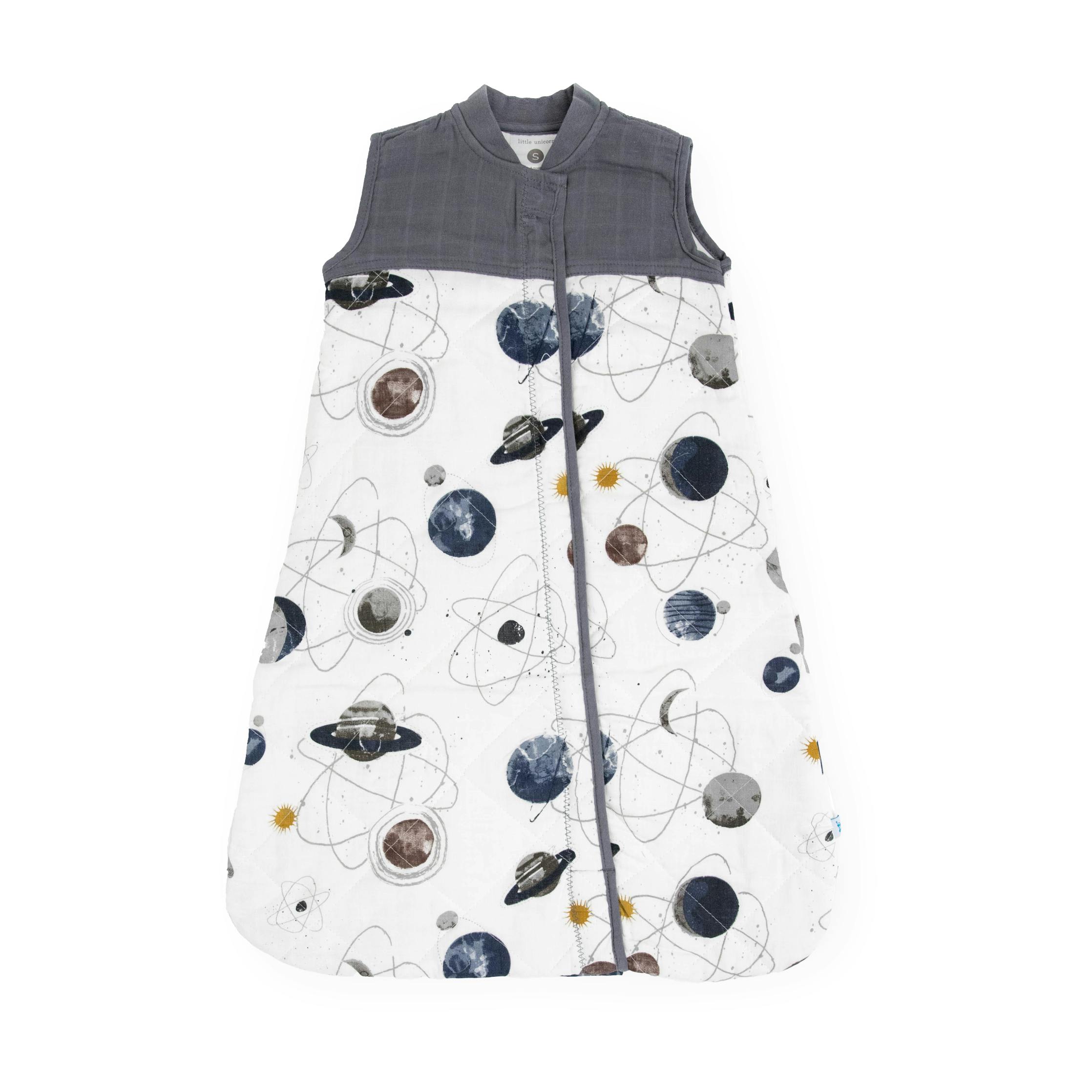 Cotton Muslin Quilted Sleep Bag - Planetary