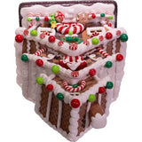 13-Inch Gingerbread Cookie 3-Layered LED House
