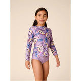 Long Sleeve Rash Guard, Purple