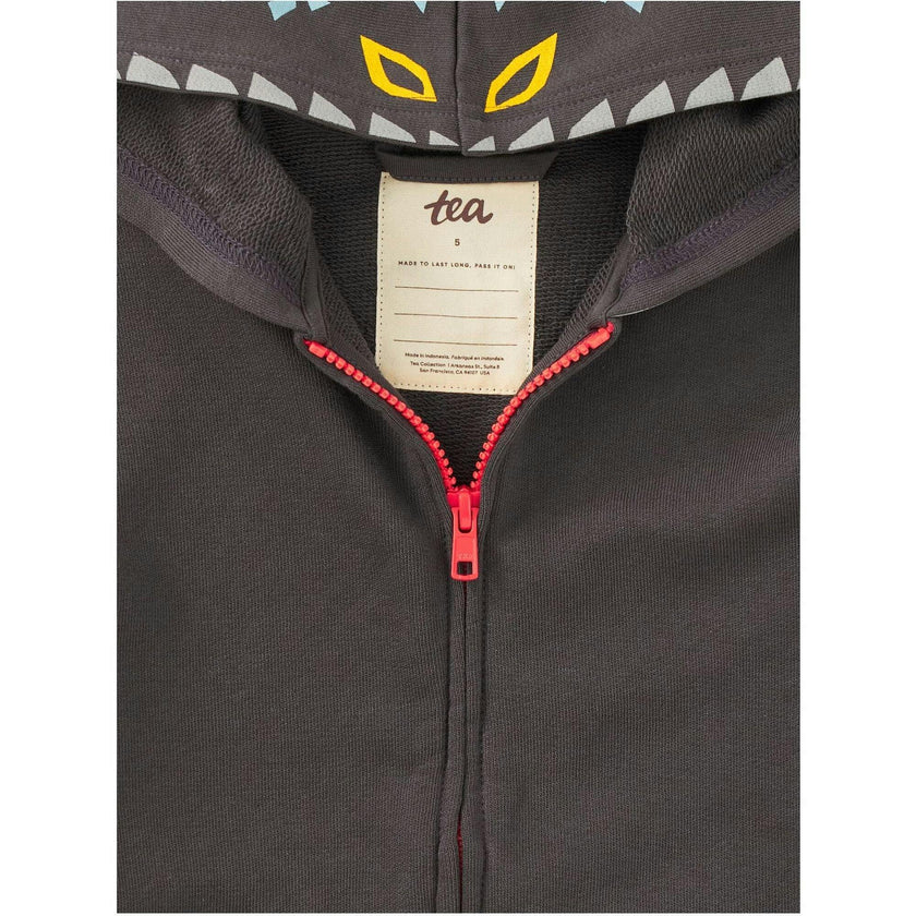 Hood Easy Fit Hoodie, Black