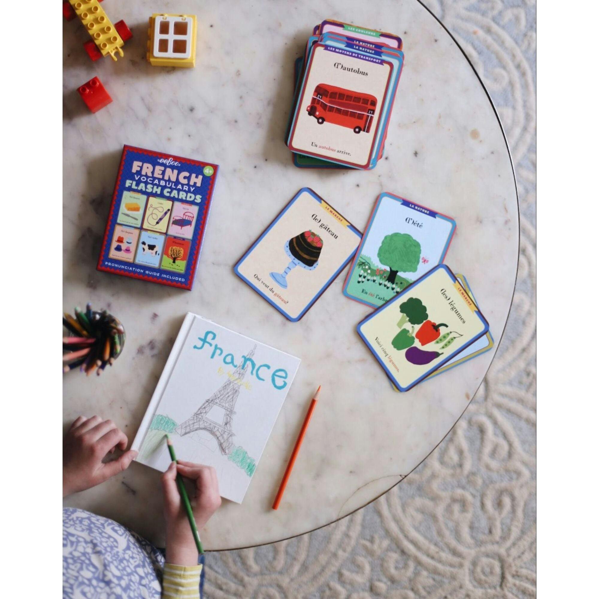: French Vocabulary Flash Cards