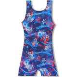 Stars Playsuit, Blue