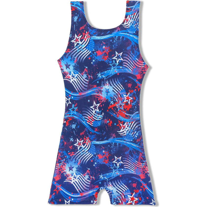 Stars Playsuit, Blue