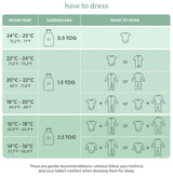 Front Opening Sleep Sack 1.5 TOG