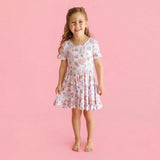 Erica Ruffled Twirl Dress