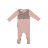 Sparkle Smocked Footie