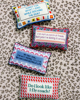 Control Freak Needlepoint Pillow