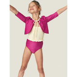 Mipounet SS26 Noélie, Swim Cardigan (ecru/pink Posh)