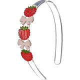 Berries and Bows Red Pink Headband -SPR