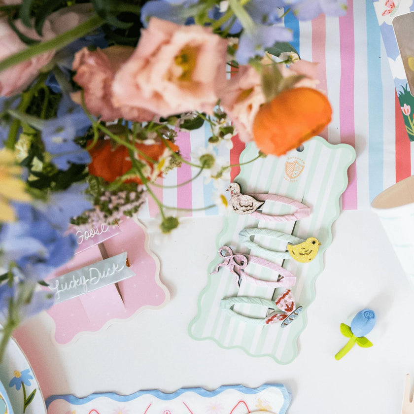 Silly Goose Hair Clip Set