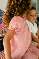 Libby Dress - Red Gingham