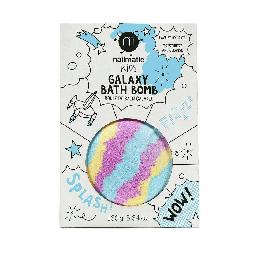 Bath Bomb for Kids GALAXY ORIGINAL Blue Yellow