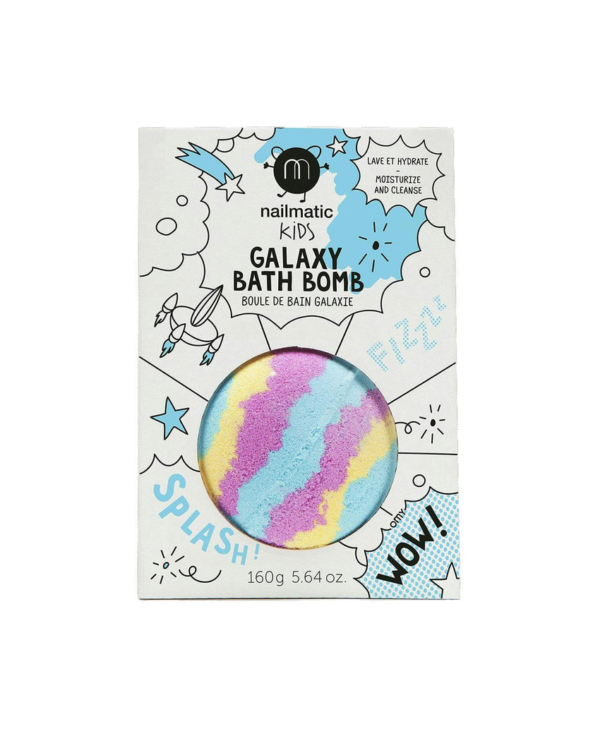 Bath Bomb for Kids GALAXY ORIGINAL Blue Yellow