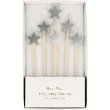 Silver Star Candles