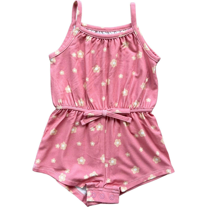 Baby Summer Romper Desert Rose Flora
