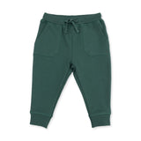 Solid Smoke Pine - Jogger Pant