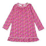 Carlin Girls' Dress - Christmas Candy Pink