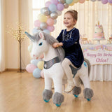 Model Y® Unicorn Ride-On Toy Age 3–4 – Grey