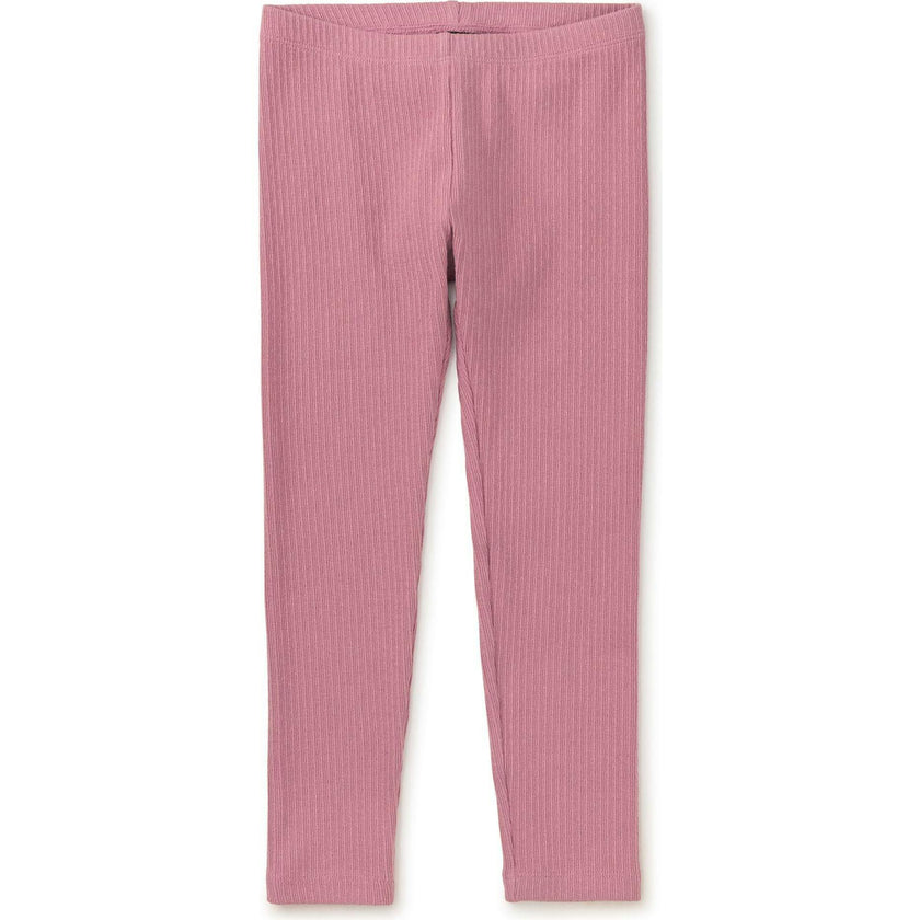 Pointelle Knit Stretch Leggings, Pink