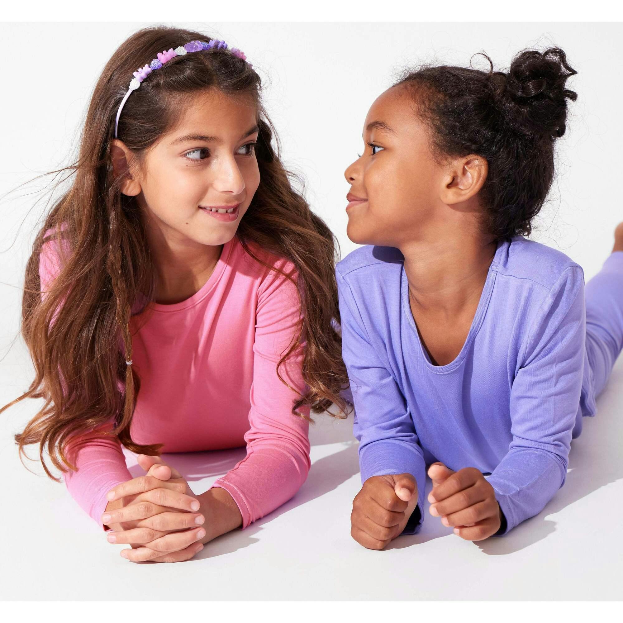 Poppin Purple Bamboo Kids Pajamas
