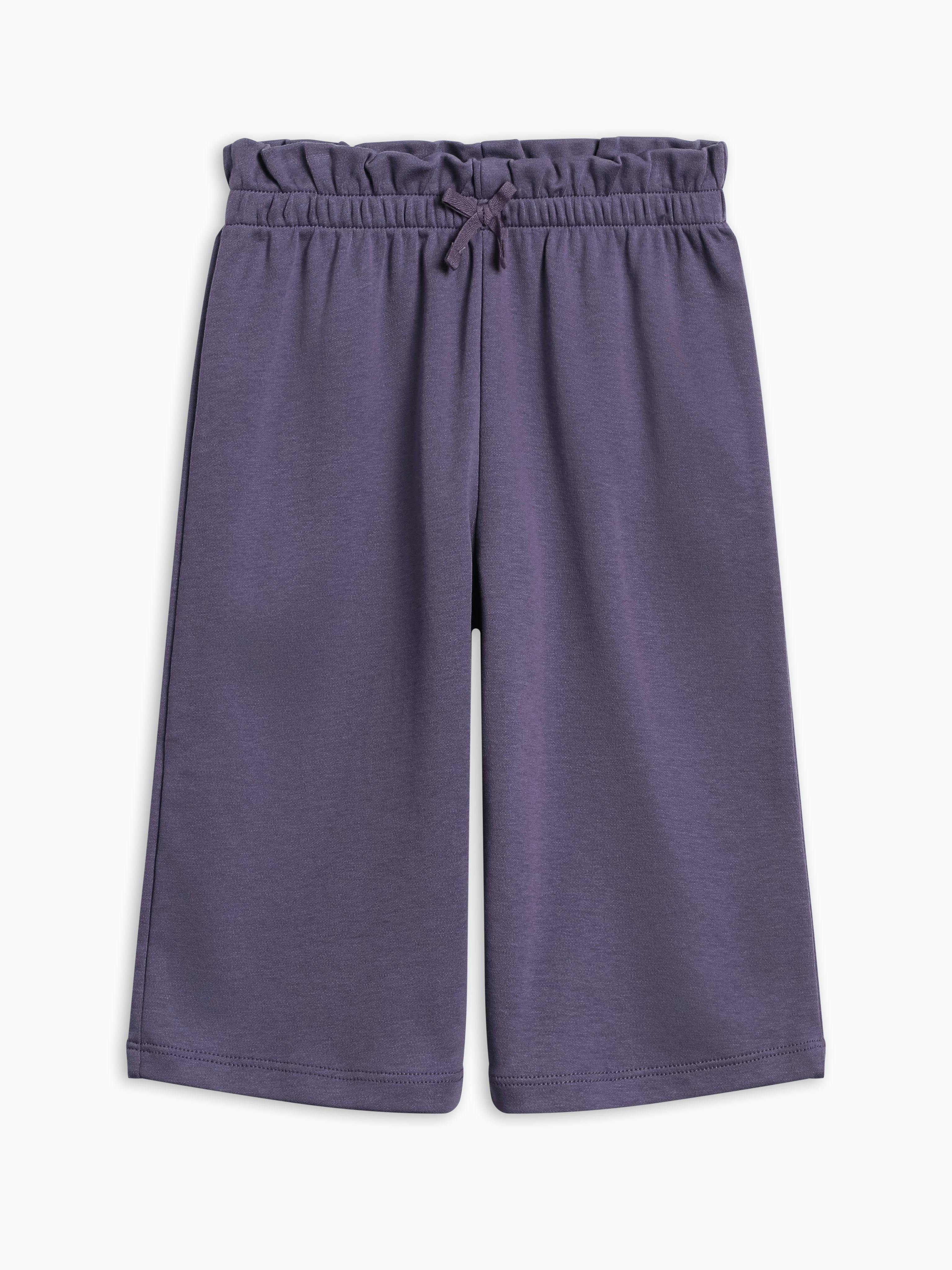 Mari Ruffle Waist Pants - Iris