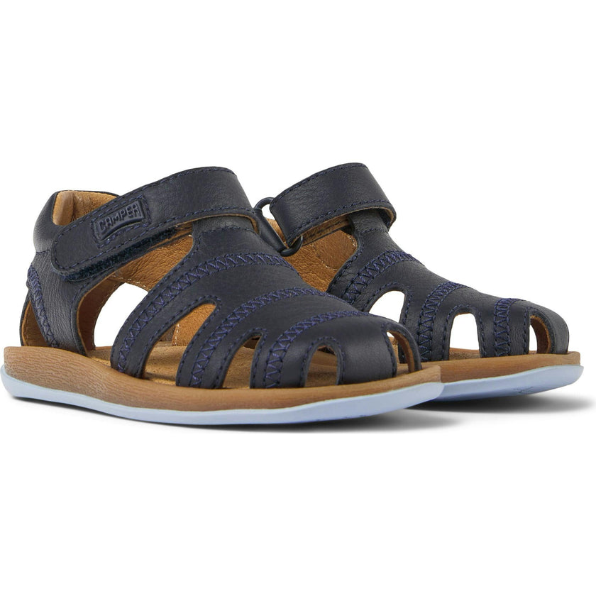 First Walkers Bicho Sandals Hook&Loop, Navy