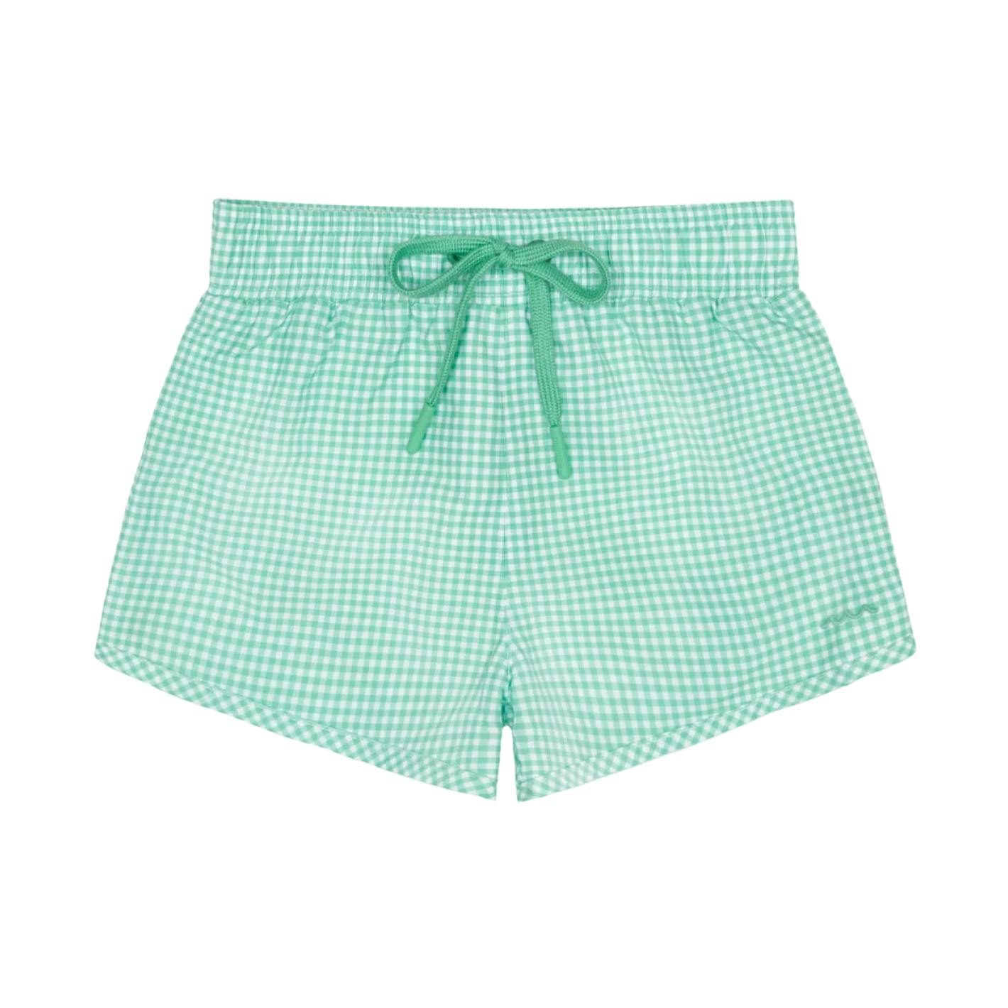 boys gustavia gingham boardie