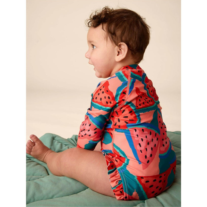 Rash Guard Baby Swimsuit 2.0, Orange