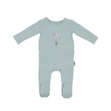 Air Balloon Footie and Beanie Set