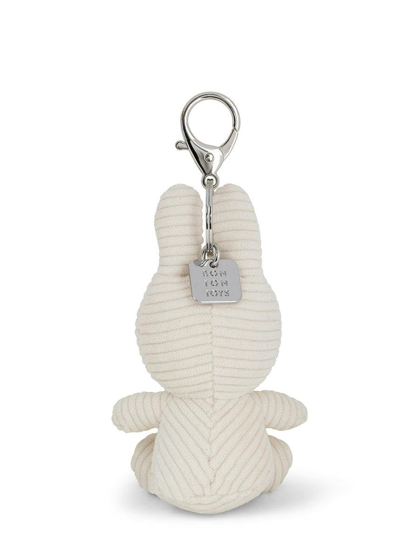 Miffy Keychain ECO Corduroy Offwhite - 4"