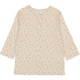 Printed Gauze 3-Quarter Sleeve Shirt