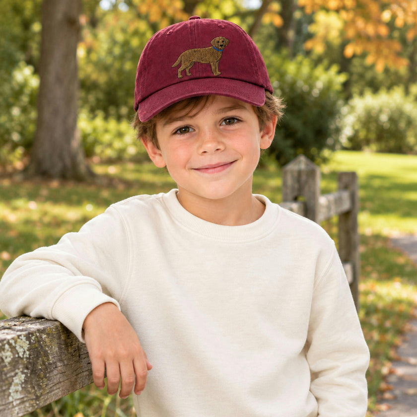 Chocolate Lab Baseball Hat