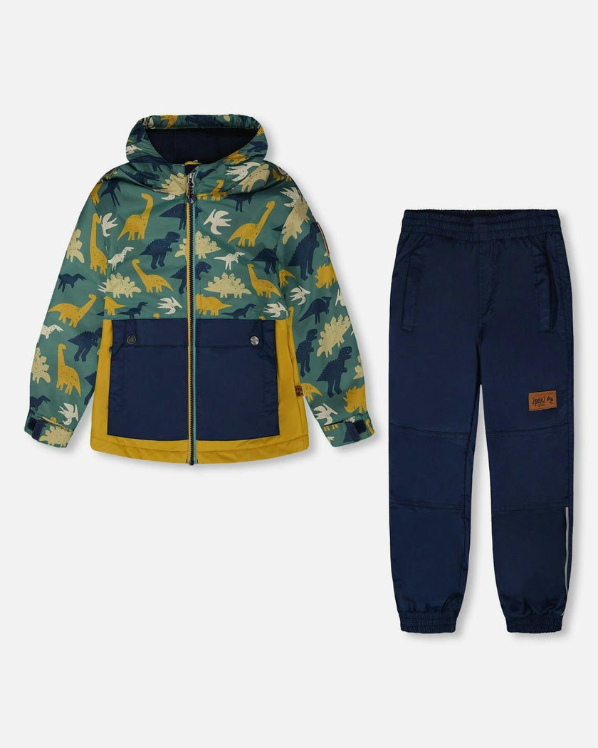 Two-Piece Mid-Season Outerwear Set