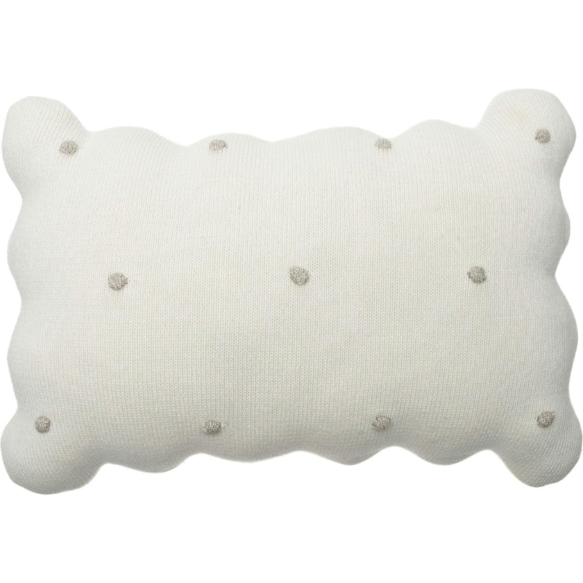 Knitted Biscuit Cushion